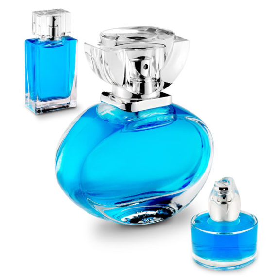 flakony perfumy fotografia szkło
